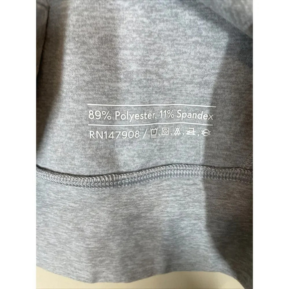 Outdoor Voices S Peloton Cloudknit Hoodie Pullover Sweatshirt Top Gray Heather - Picture 6 of 9